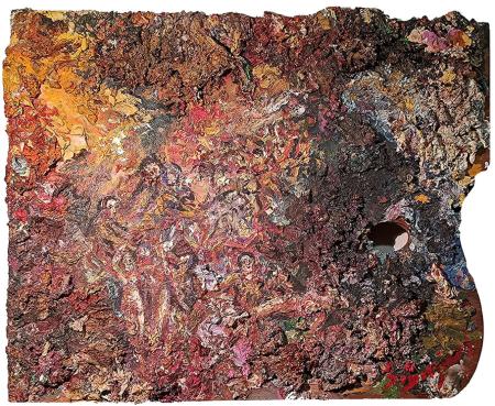 Quadro di Guido Borgianni Tavolozza   - olio tavola 